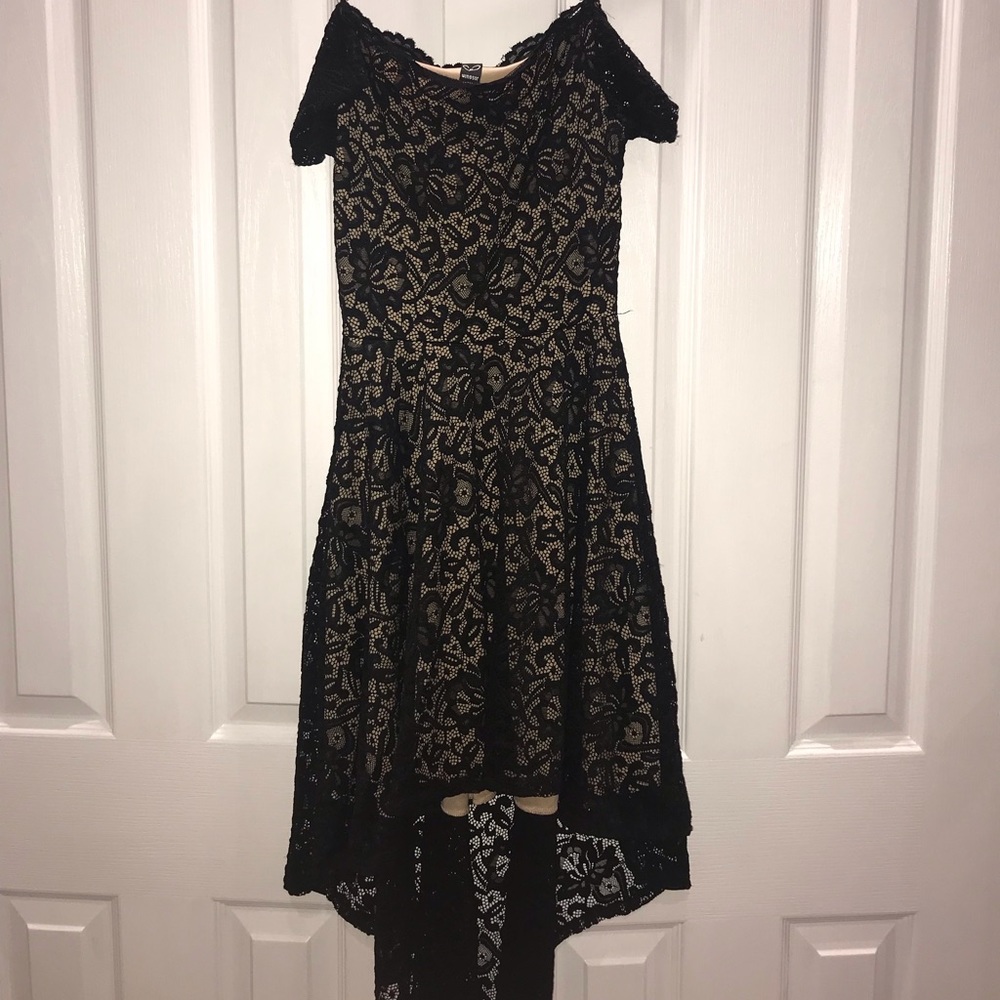 black dress
